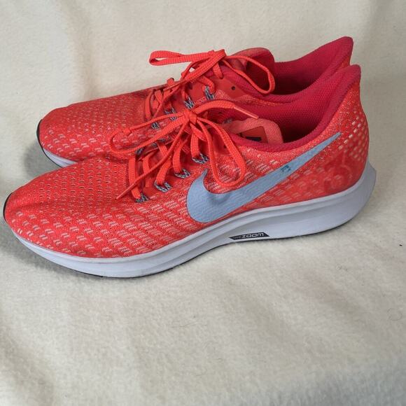 Nike Other - Nike Air Zoom Pegasus 35 Bright Crimson/Ice Blue-Sail 942855-600 Men’s 10 1/2